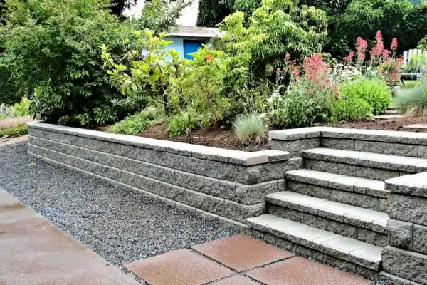 Retaining Wall Installation